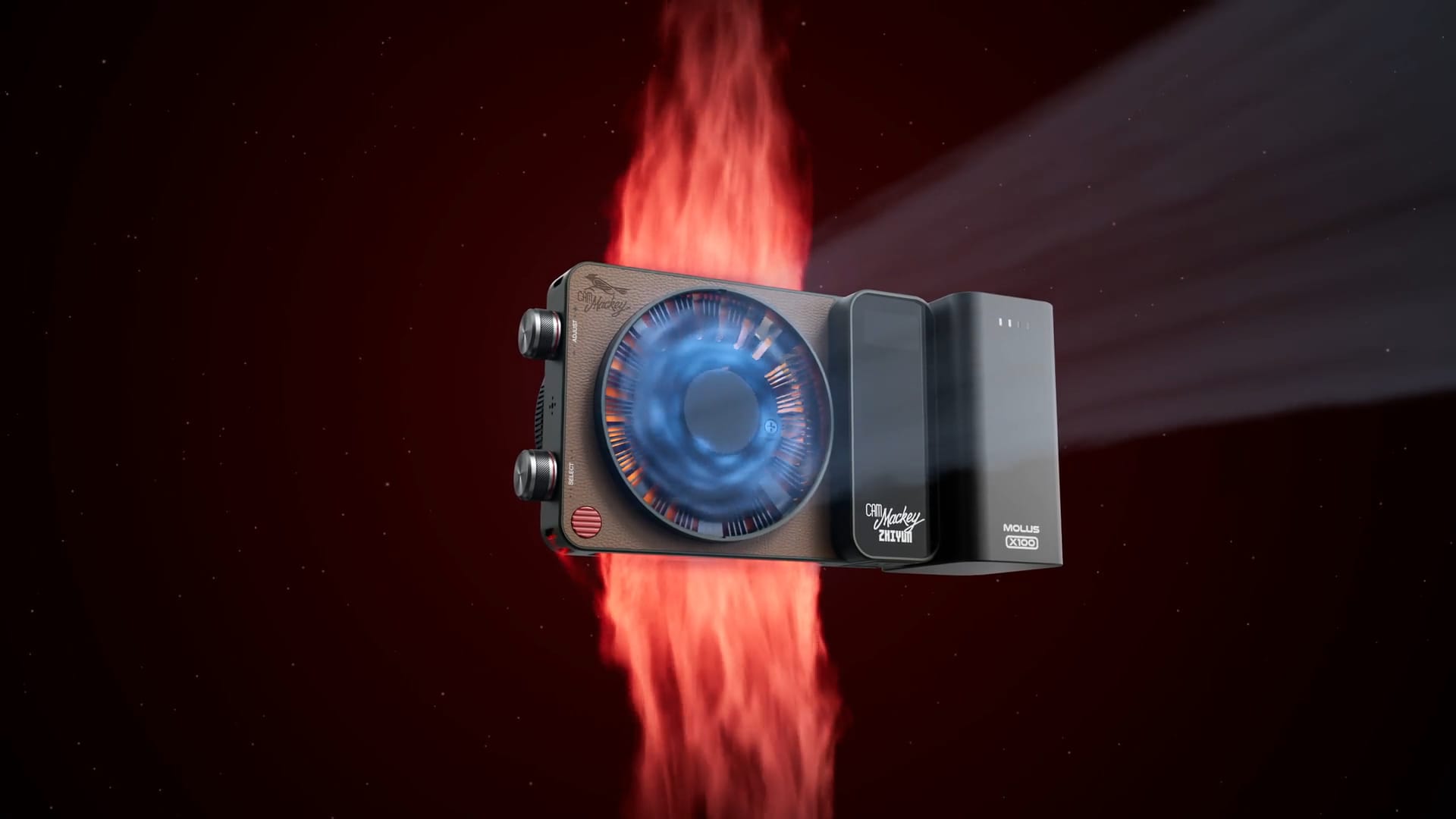 Zhiyun MOLUS X100 RGB Dynavort sogutma sistemi
